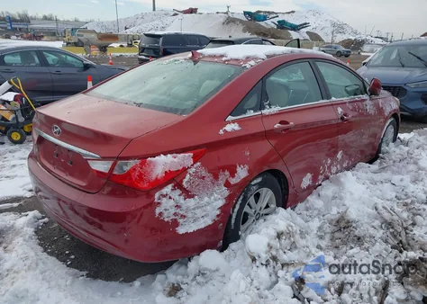 2012 Hyundai Sonata Gls from USA, damaged, VIN 5NPEB4AC3CH413750